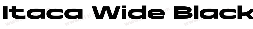 Itaca Wide Black字体转换 Itaca Wide Black字体转换